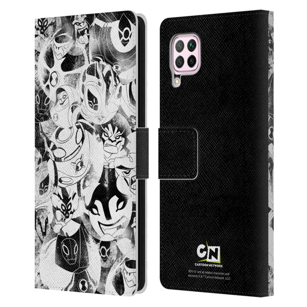 Ben 10: Ultimate Alien Graphics Ultimate Forms Leather Book Wallet Case Cover For Huawei Nova 6 SE / P40 Lite