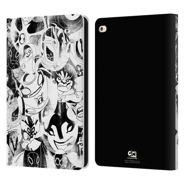 Ben 10: Ultimate Alien Graphics Ultimate Forms Leather Book Wallet Case Cover For Apple iPad Air 2 (2014)