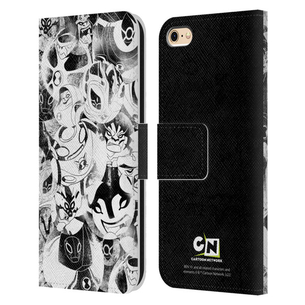 Ben 10: Ultimate Alien Graphics Ultimate Forms Leather Book Wallet Case Cover For Apple iPhone 6 / iPhone 6s