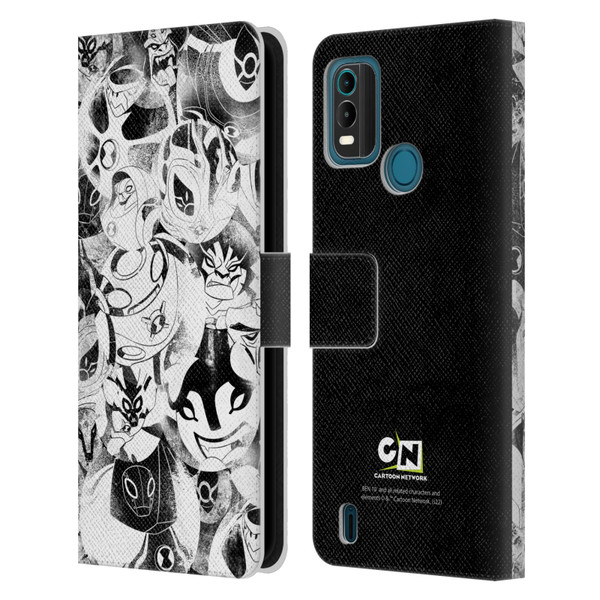Ben 10: Ultimate Alien Graphics Ultimate Forms Leather Book Wallet Case Cover For Nokia G11 Plus