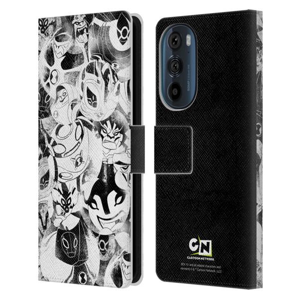Ben 10: Ultimate Alien Graphics Ultimate Forms Leather Book Wallet Case Cover For Motorola Edge 30