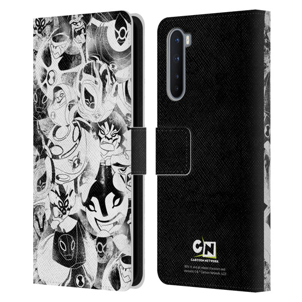 Ben 10: Ultimate Alien Graphics Ultimate Forms Leather Book Wallet Case Cover For OnePlus Nord 5G