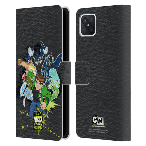 Ben 10: Ultimate Alien Graphics Character Art Leather Book Wallet Case Cover For OPPO Reno4 Z 5G