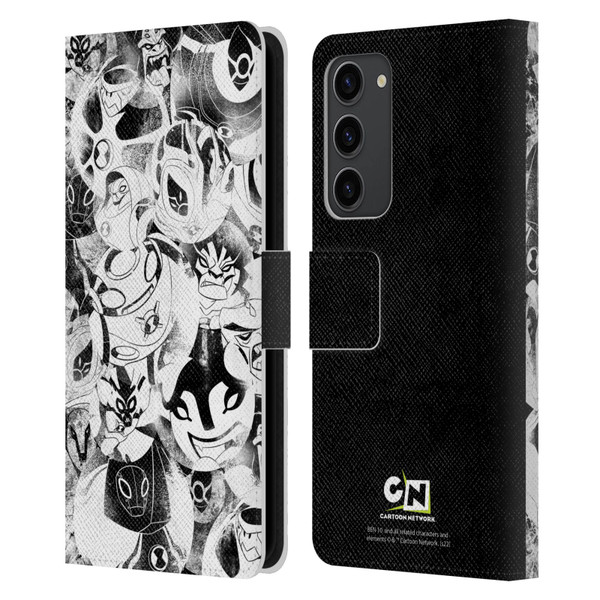 Ben 10: Ultimate Alien Graphics Ultimate Forms Leather Book Wallet Case Cover For Samsung Galaxy S23+ 5G