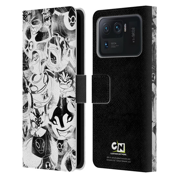 Ben 10: Ultimate Alien Graphics Ultimate Forms Leather Book Wallet Case Cover For Xiaomi Mi 11 Ultra