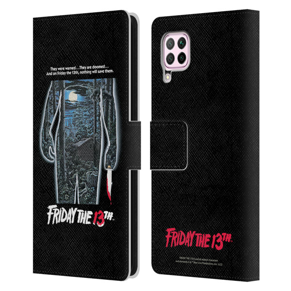 Friday the 13th 1980 Graphics Poster Leather Book Wallet Case Cover For Huawei Nova 6 SE / P40 Lite