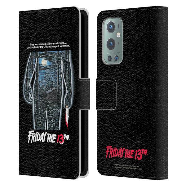 Friday the 13th 1980 Graphics Poster Leather Book Wallet Case Cover For OnePlus 9