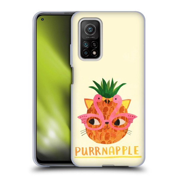 Planet Cat Puns Purrnapple Soft Gel Case for Xiaomi Mi 10T 5G