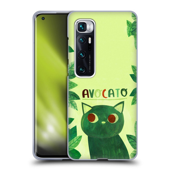 Planet Cat Puns Avocato Soft Gel Case for Xiaomi Mi 10 Ultra 5G