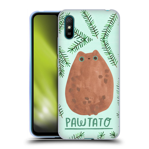 Planet Cat Puns Pawtato Soft Gel Case for Xiaomi Redmi 9A / Redmi 9AT