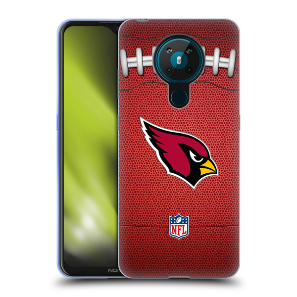 NFL Arizona Cardinals Graphics Football Soft Gel Case for Nokia 5.3