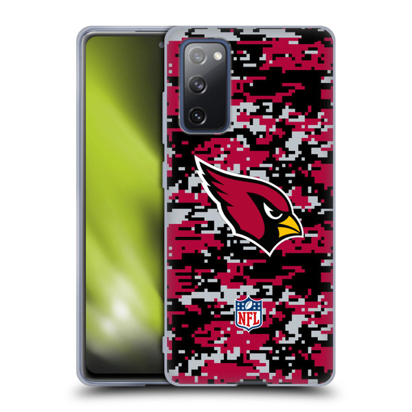 NFL Arizona Cardinals Graphics Digital Camouflage Soft Gel Case for Samsung Galaxy S20 FE / 5G