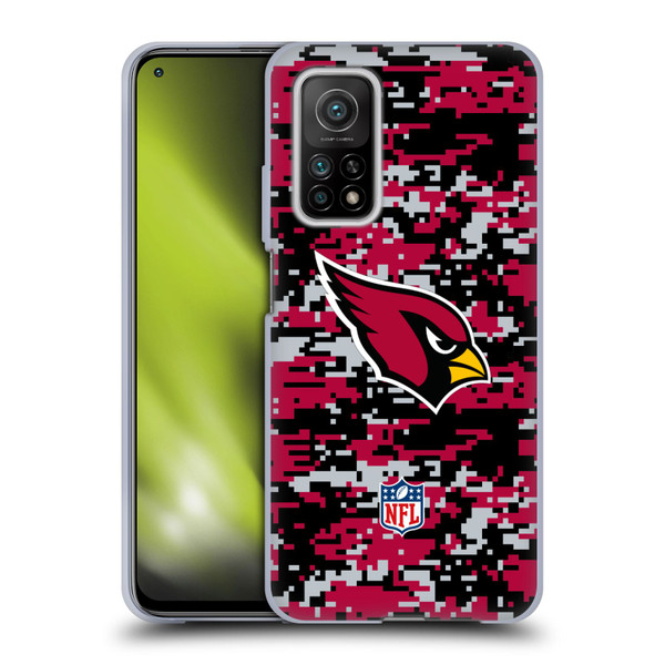 NFL Arizona Cardinals Graphics Digital Camouflage Soft Gel Case for Xiaomi Mi 10T 5G