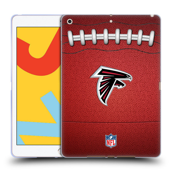NFL Atlanta Falcons Graphics Football Soft Gel Case for Apple iPad 10.2 2019/2020/2021