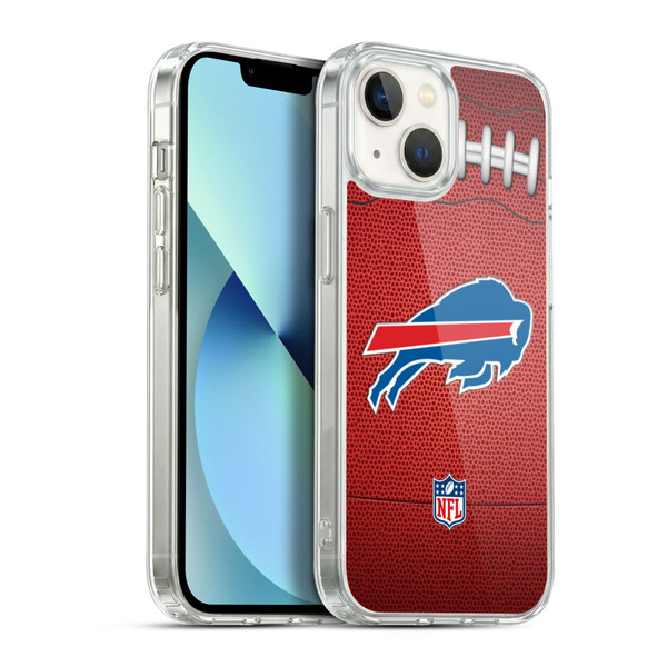 NFL Buffalo Bills Graphics Football Soft Gel Case for Apple iPhone 13