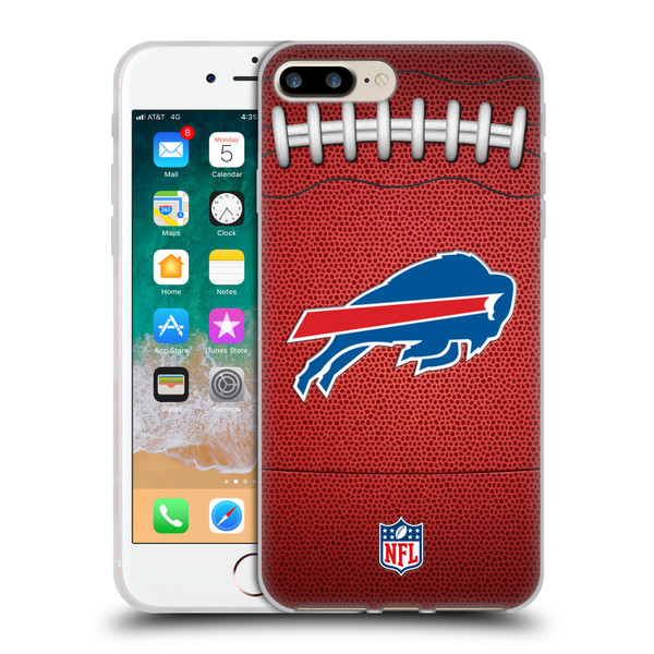NFL Buffalo Bills Graphics Football Soft Gel Case for Apple iPhone 7 Plus / iPhone 8 Plus
