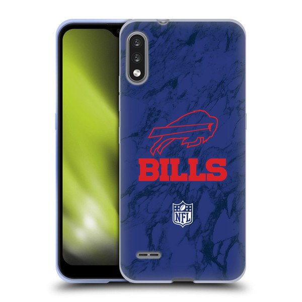 NFL Buffalo Bills Graphics Coloured Marble Soft Gel Case for LG K22