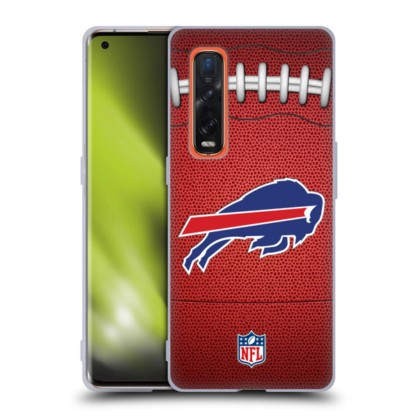 NFL Buffalo Bills Graphics Football Soft Gel Case for OPPO Find X2 Pro 5G