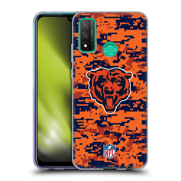 NFL Chicago Bears Graphics Digital Camouflage Soft Gel Case for Huawei P Smart (2020)
