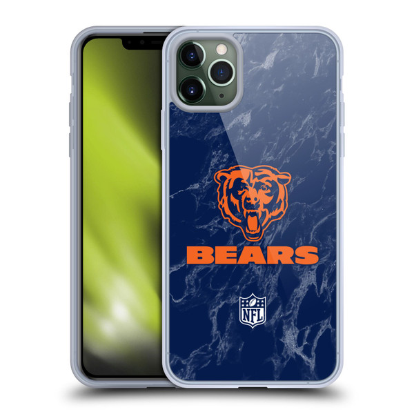 NFL Chicago Bears Graphics Coloured Marble Soft Gel Case for Apple iPhone 11 Pro Max NFL Chicago Bears Graphics Coloured Marble Soft Gel Case for Apple iPhone 11 Pro Max
