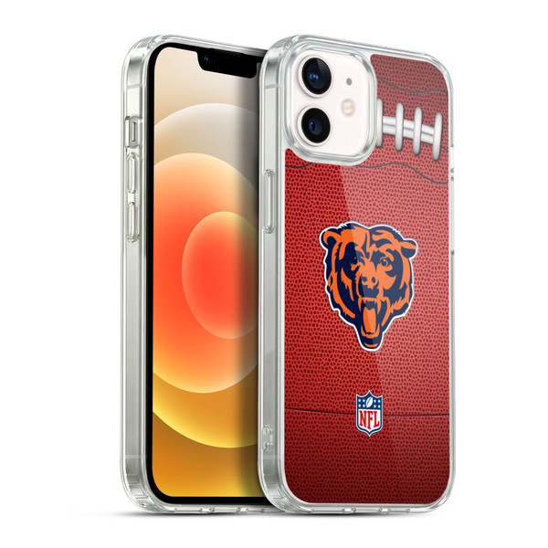 NFL Chicago Bears Graphics Football Soft Gel Case for Apple iPhone 12 / iPhone 12 Pro & MagSafe