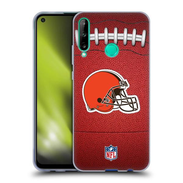NFL Cleveland Browns Graphics Football Soft Gel Case for Huawei P40 lite E