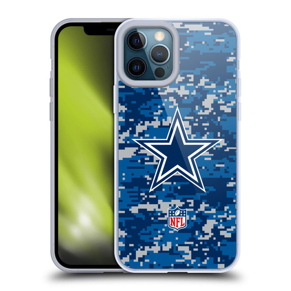 NFL Dallas Cowboys Graphics Digital Camouflage Soft Gel Case for Apple iPhone 12 Pro Max NFL Dallas Cowboys Graphics Digital Camouflage Soft Gel Case for Apple iPhone 12 Pro Max
