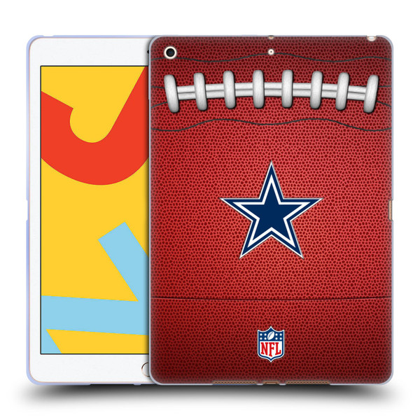 NFL Dallas Cowboys Graphics Football Soft Gel Case for Apple iPad 10.2 2019/2020/2021