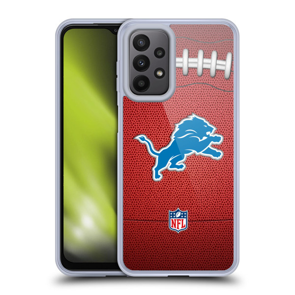 NFL Detroit Lions Graphics Football Soft Gel Case for Samsung Galaxy A23 / 5G (2022) NFL Detroit Lions Graphics Football Soft Gel Case for Samsung Galaxy A23 / 5G (2022)