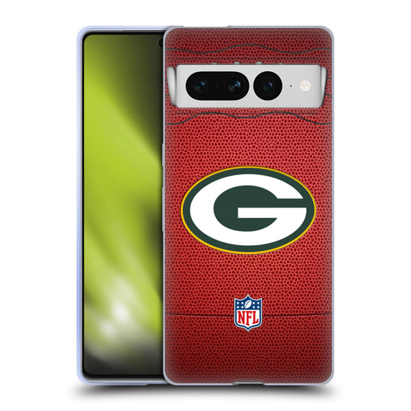 NFL Green Bay Packers Graphics Football Soft Gel Case for Google Pixel 7 Pro