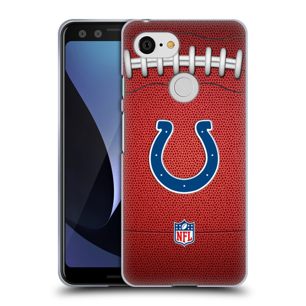 NFL Indianapolis Colts Graphics Football Soft Gel Case for Google Pixel 3
