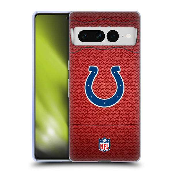 NFL Indianapolis Colts Graphics Football Soft Gel Case for Google Pixel 7 Pro
