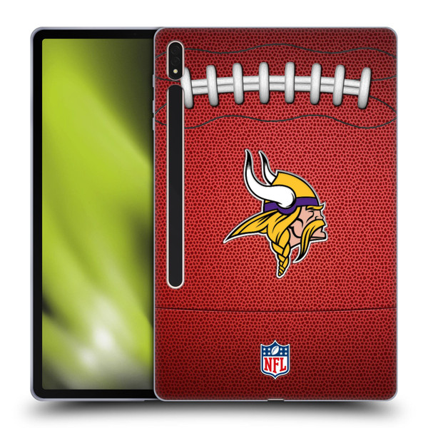 NFL Minnesota Vikings Graphics Football Soft Gel Case for Samsung Galaxy Tab S8 Plus