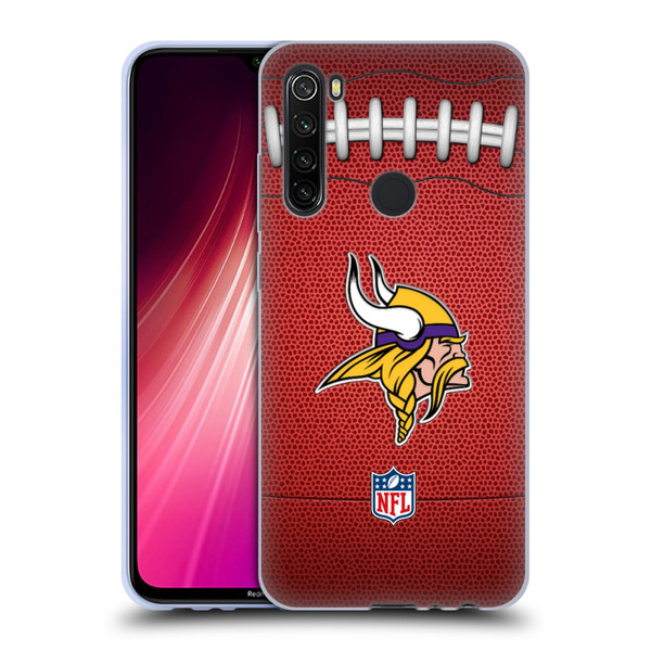 NFL Minnesota Vikings Graphics Football Soft Gel Case for Xiaomi Redmi Note 8T
