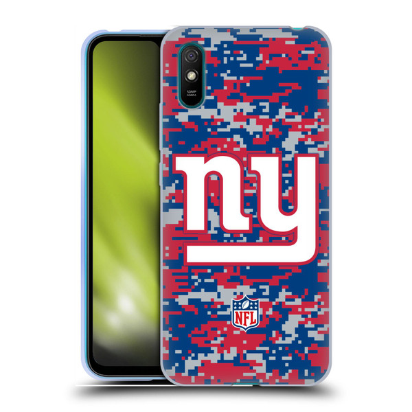 NFL New York Giants Graphics Digital Camouflage Soft Gel Case for Xiaomi Redmi 9A / Redmi 9AT