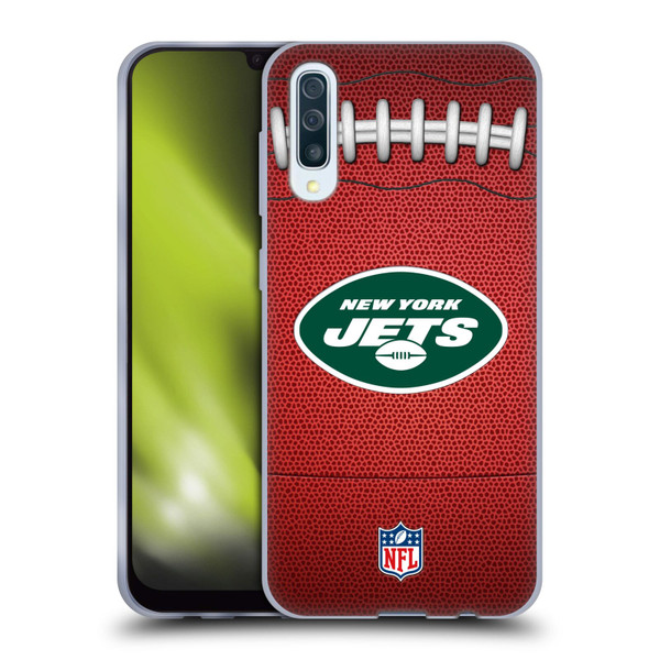 NFL New York Jets Graphics Football Soft Gel Case for Samsung Galaxy A50/A30s (2019)