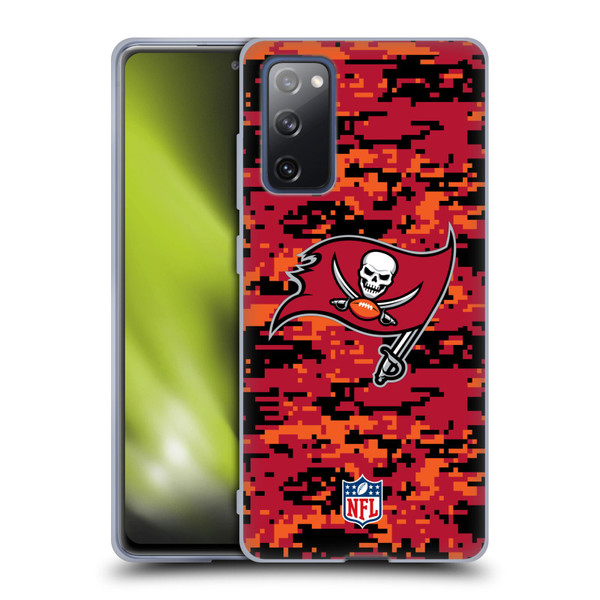 NFL Tampa Bay Buccaneers Graphics Digital Camouflage Soft Gel Case for Samsung Galaxy S20 FE / 5G