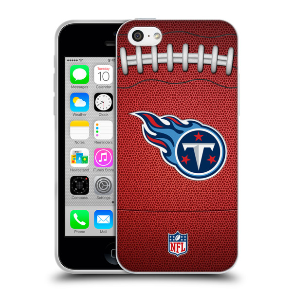 NFL Tennessee Titans Graphics Football Soft Gel Case for Apple iPhone 5c