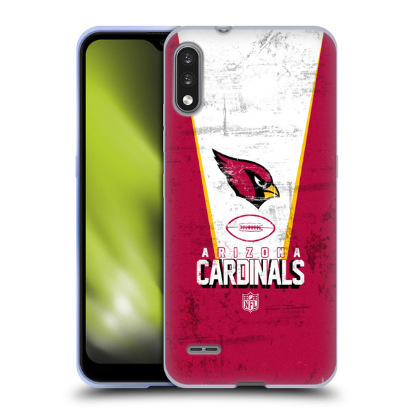 NFL Arizona Cardinals Logo Art Banner Soft Gel Case for LG K22