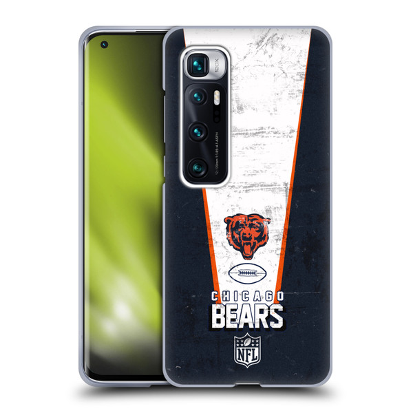 NFL Chicago Bears Logo Art Banner Soft Gel Case for Xiaomi Mi 10 Ultra 5G