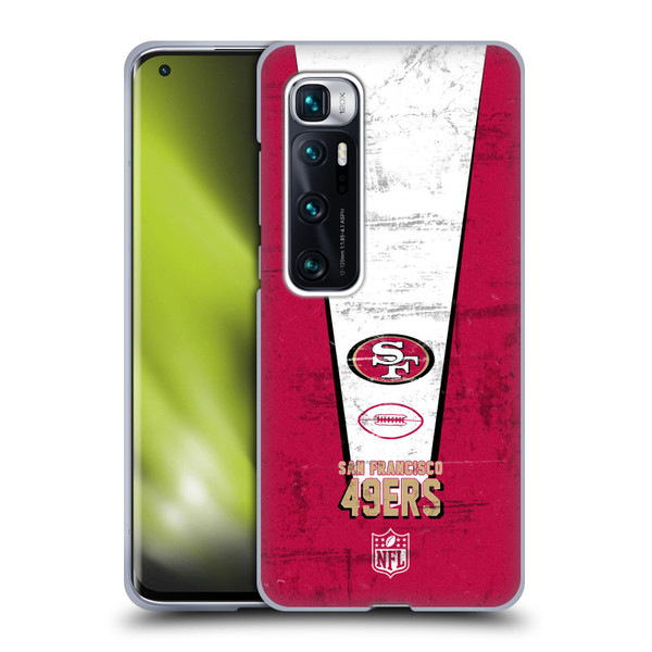 NFL San Francisco 49ers Logo Art Banner Soft Gel Case for Xiaomi Mi 10 Ultra 5G