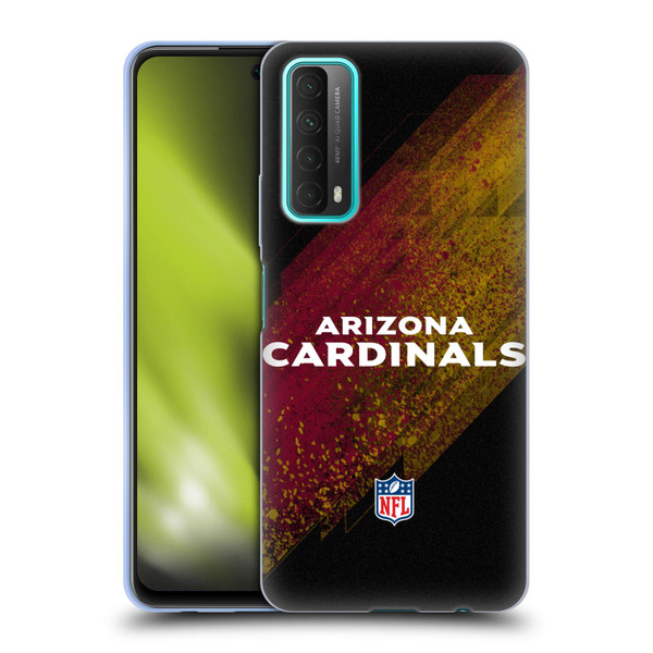 NFL Arizona Cardinals Logo Blur Soft Gel Case for Huawei P Smart (2021)