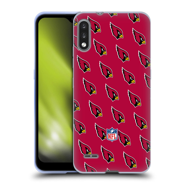 NFL Arizona Cardinals Artwork Patterns Soft Gel Case for LG K22