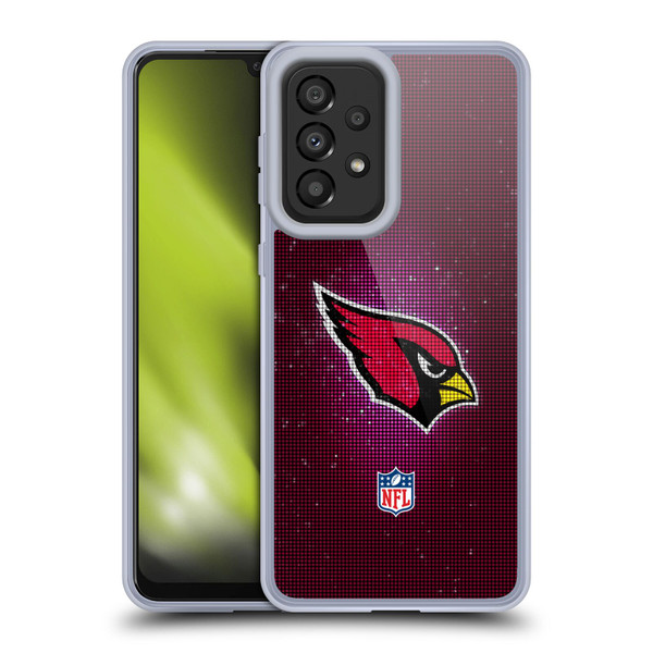 NFL Arizona Cardinals Artwork LED Soft Gel Case for Samsung Galaxy A33 5G (2022)