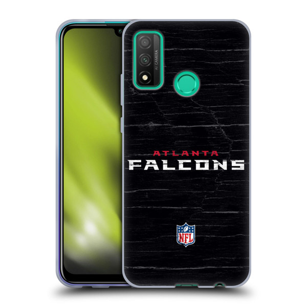 NFL Atlanta Falcons Logo Distressed Look Soft Gel Case for Huawei P Smart (2020)