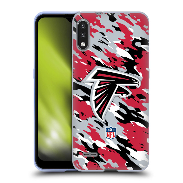 NFL Atlanta Falcons Logo Camou Soft Gel Case for LG K22