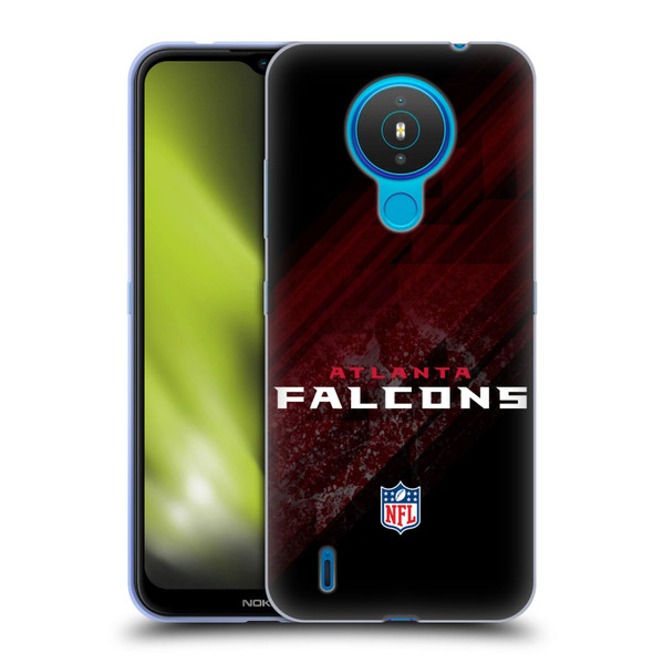 NFL Atlanta Falcons Logo Blur Soft Gel Case for Nokia 1.4
