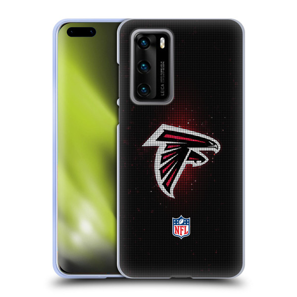 NFL Atlanta Falcons Artwork LED Soft Gel Case for Huawei P40 5G