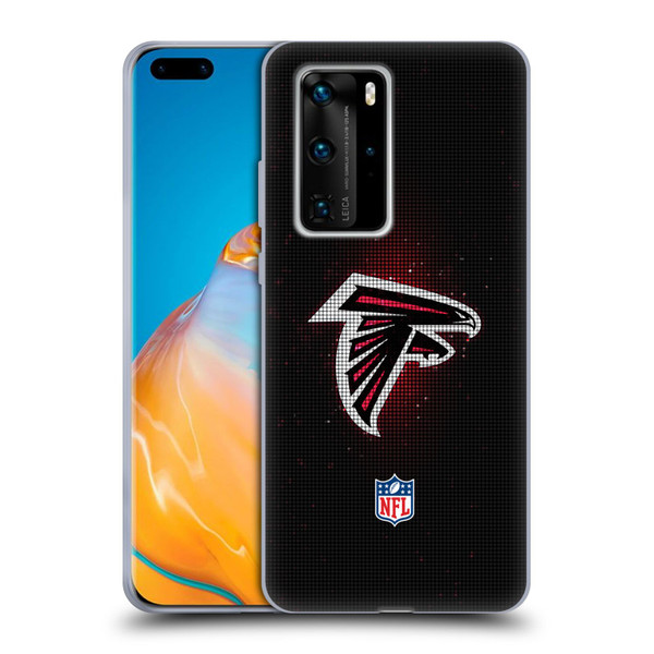 NFL Atlanta Falcons Artwork LED Soft Gel Case for Huawei P40 Pro / P40 Pro Plus 5G