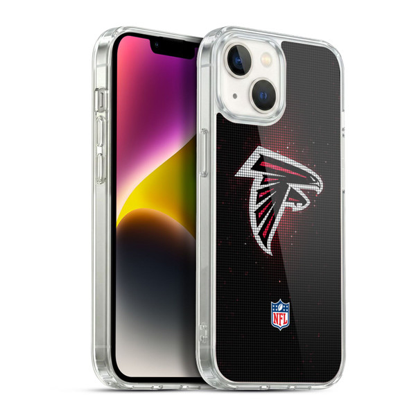 NFL Atlanta Falcons Artwork LED Soft Gel Case for Apple iPhone 14